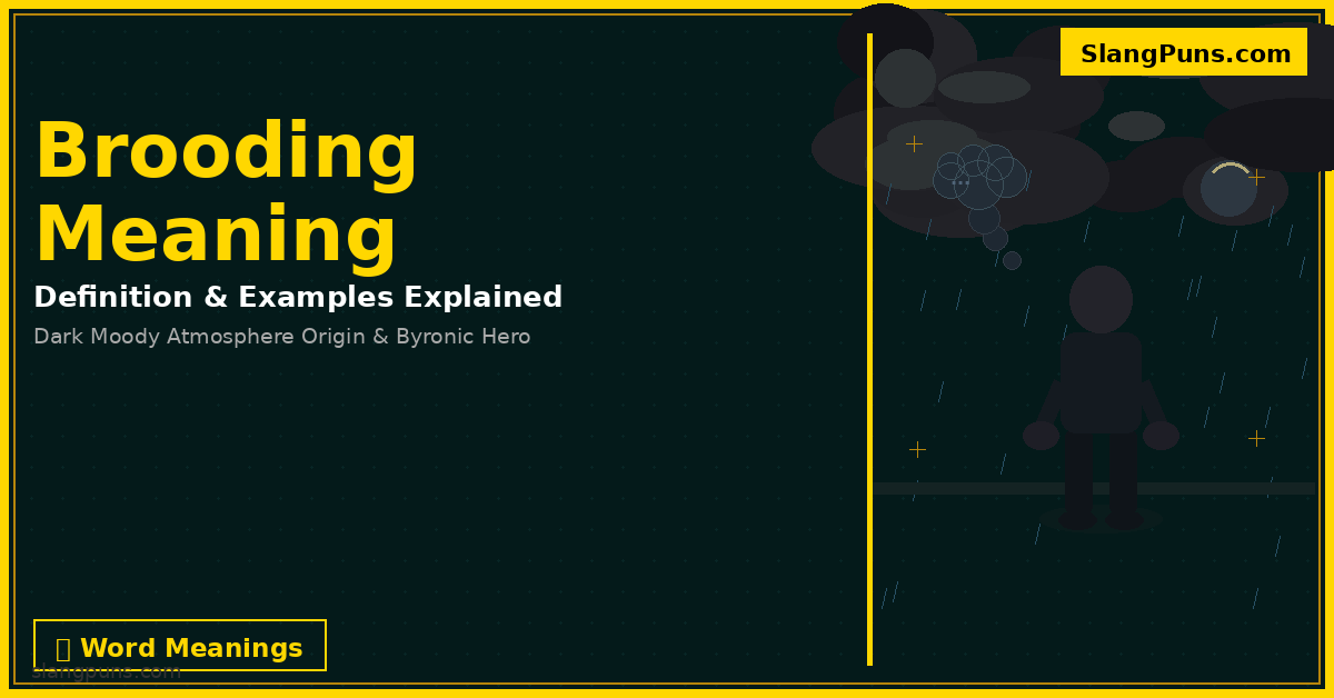 brooding meaning