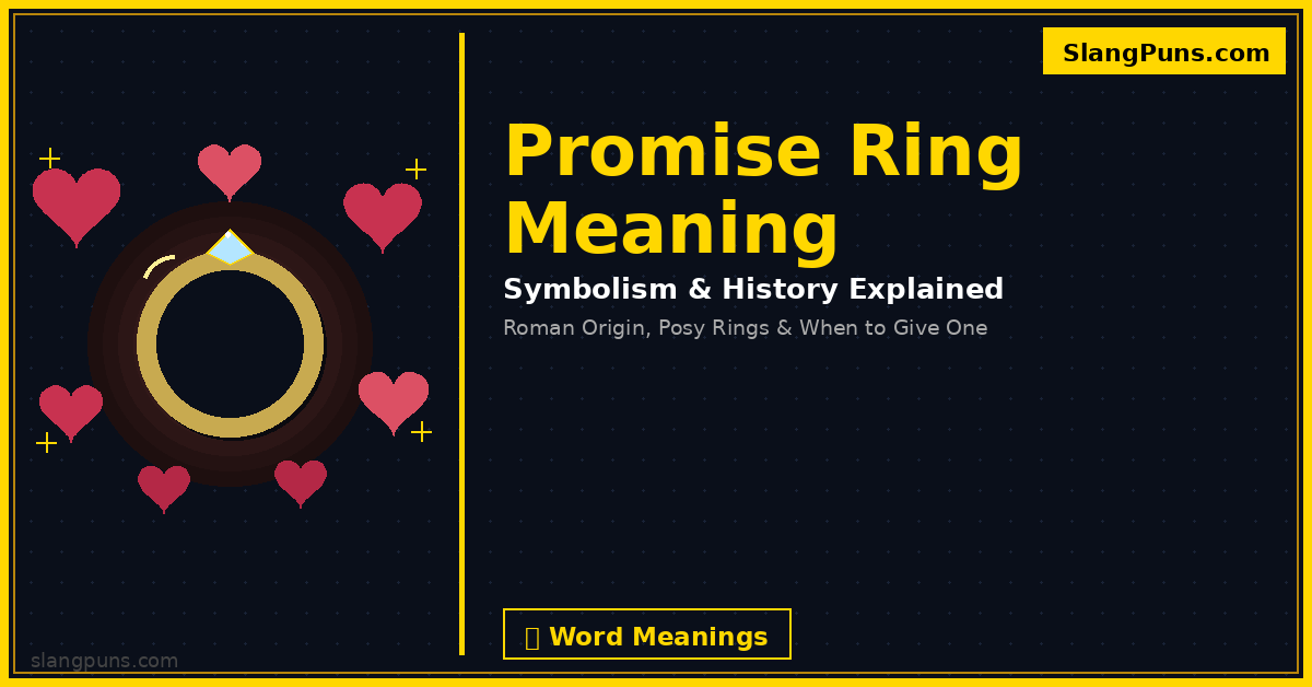 promise ring meaning
