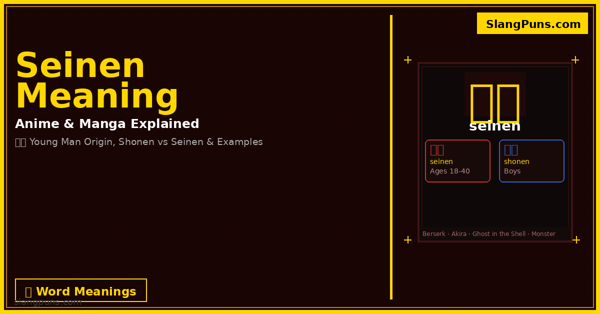 seinen meaning