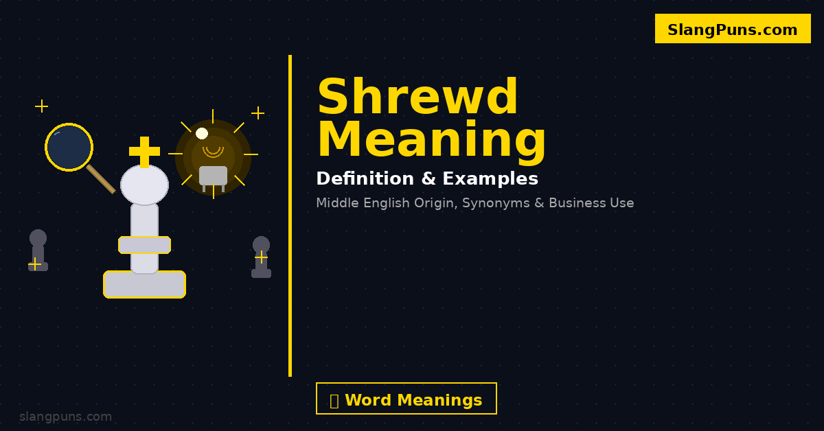 shrewd meaning