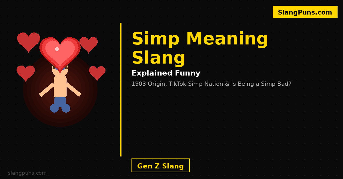 simp meaning slang explained funny