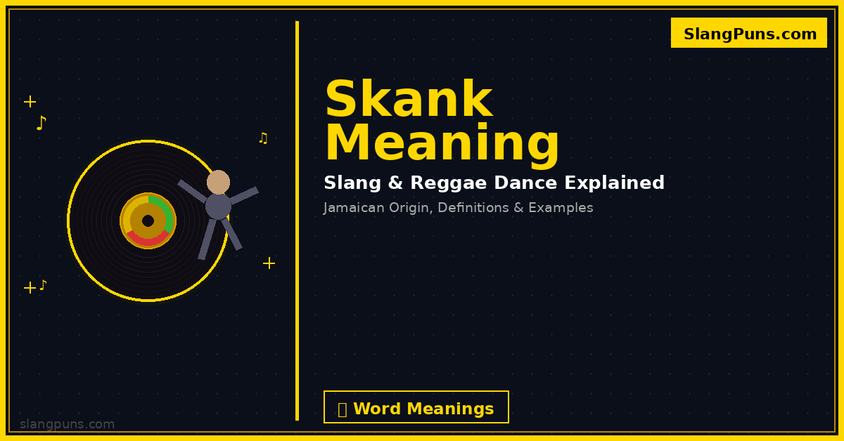 skank meaning