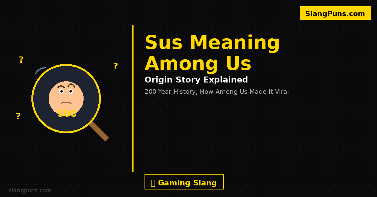 sus meaning among us origin story