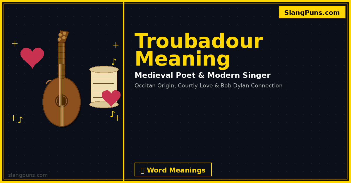 troubadour meaning