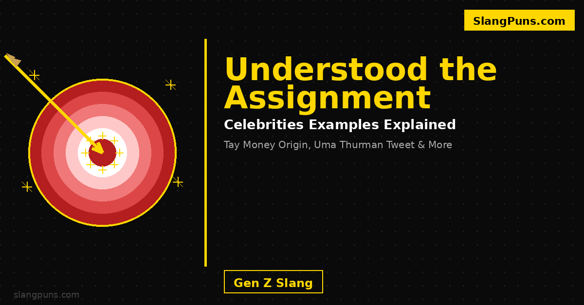 understood the assignment celebrities examples