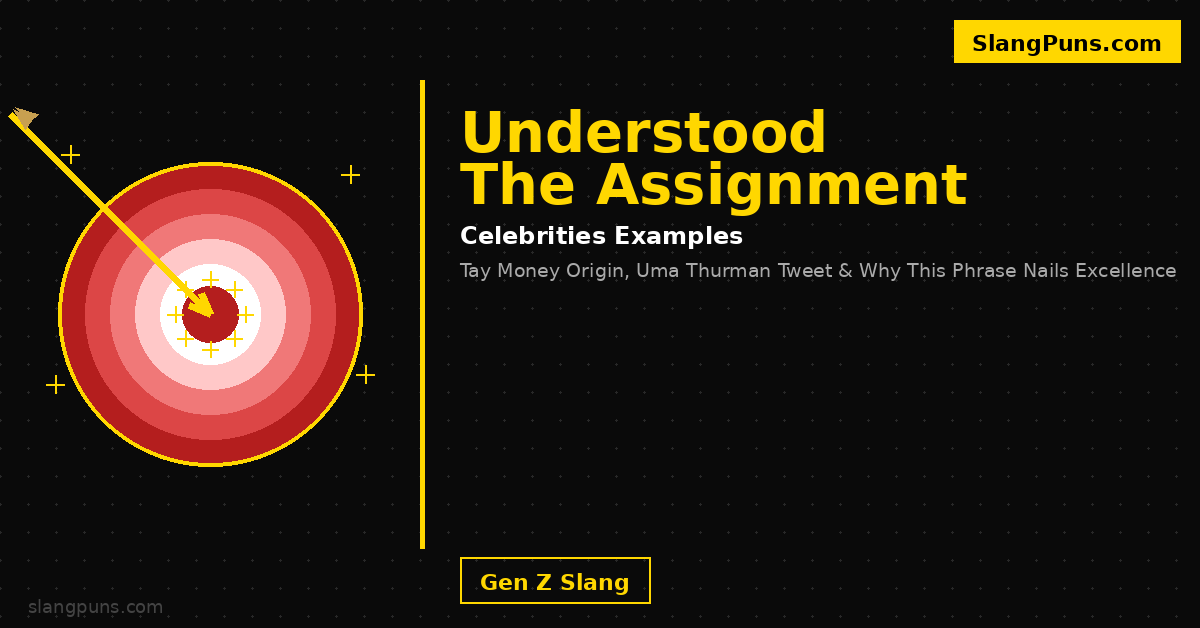 understood the assignment meaning