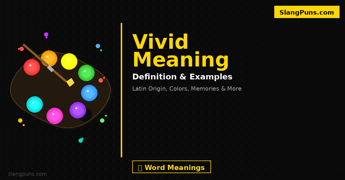 vivid meaning