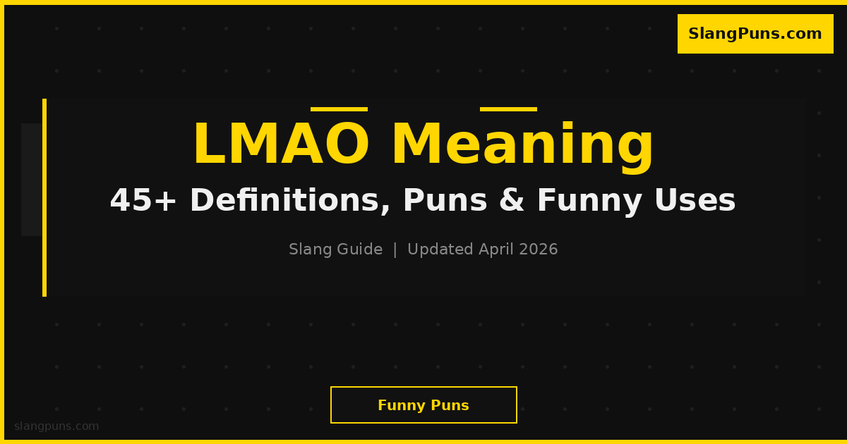 LMAO meaning