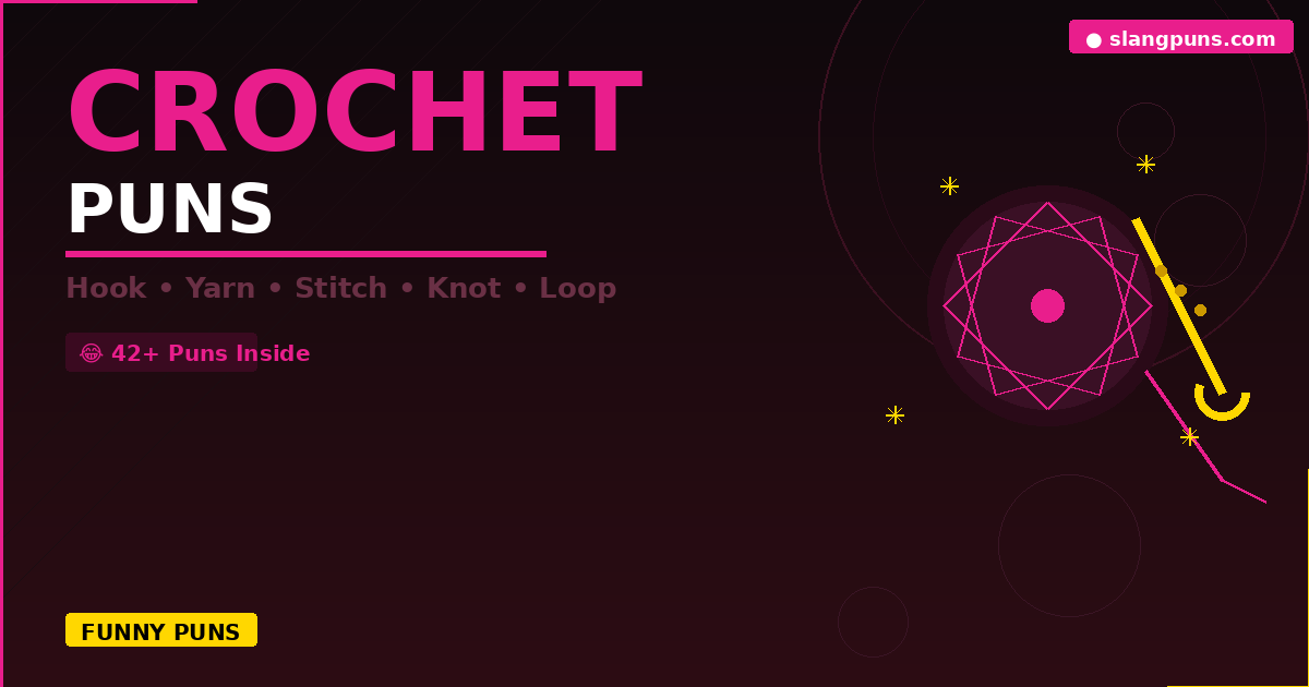 crochet puns
