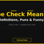 VIBE CHECK meaning