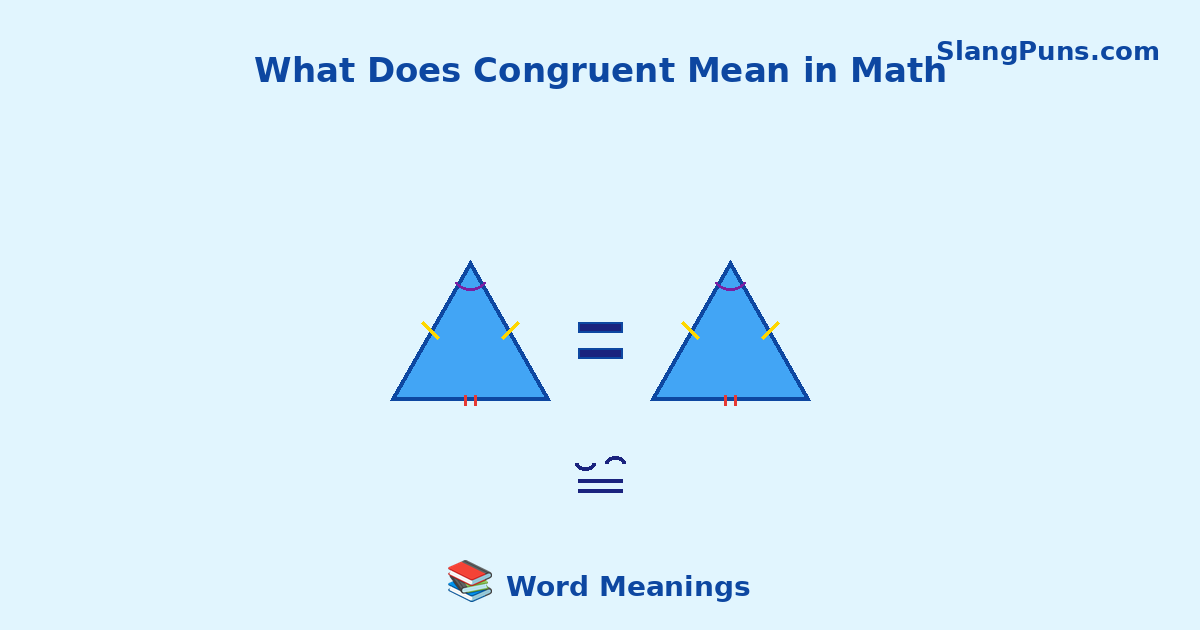 what does congruent mean in math