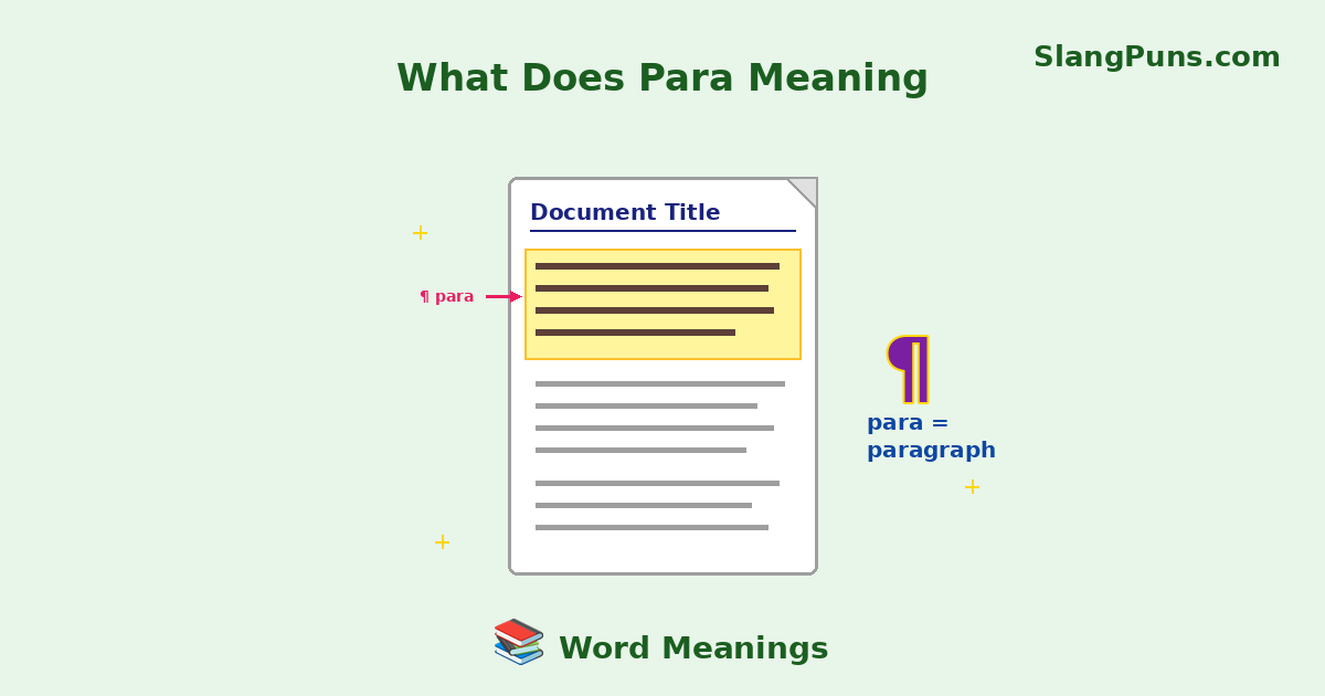 what does para meaning