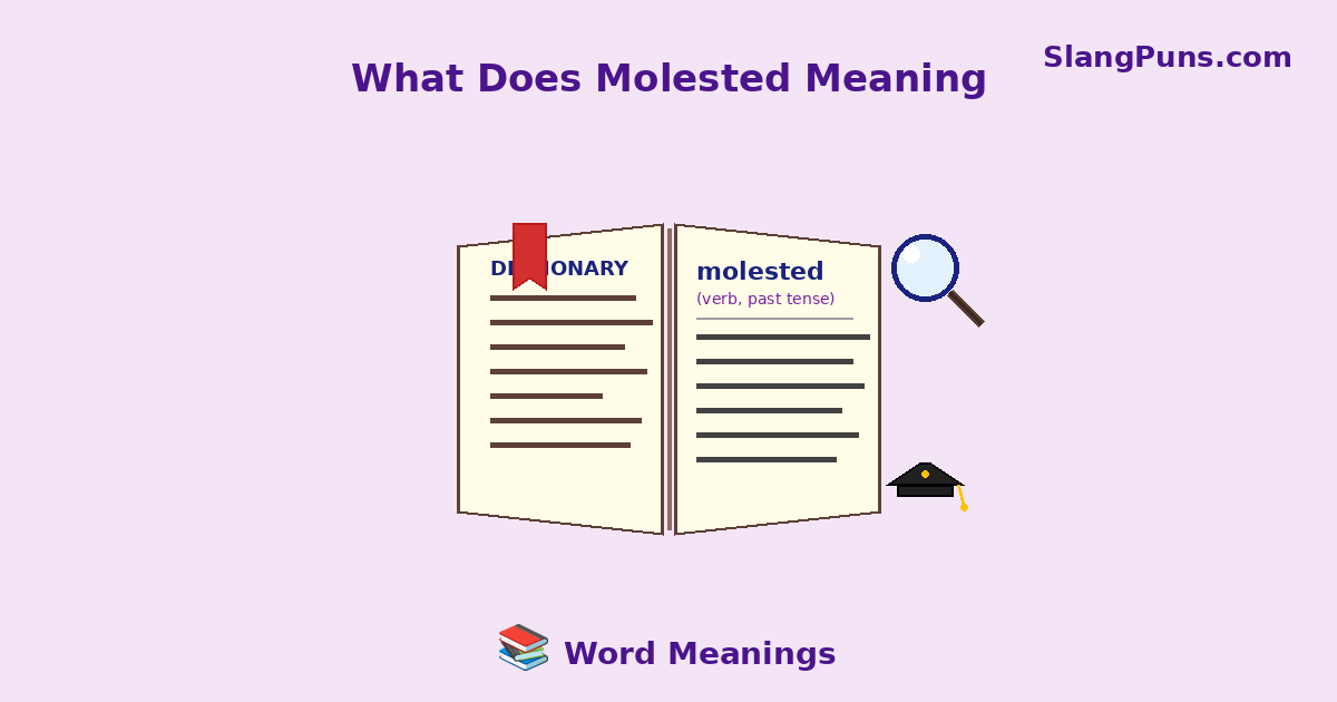 what does molested meaning