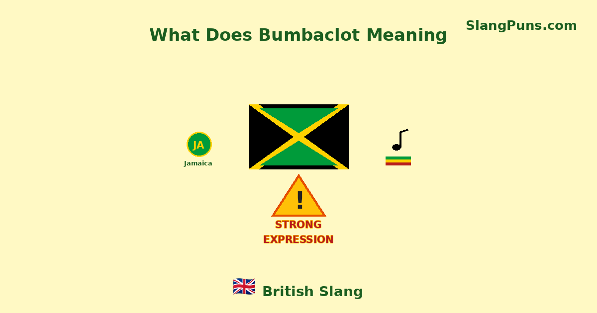 what does bumbaclot meaning