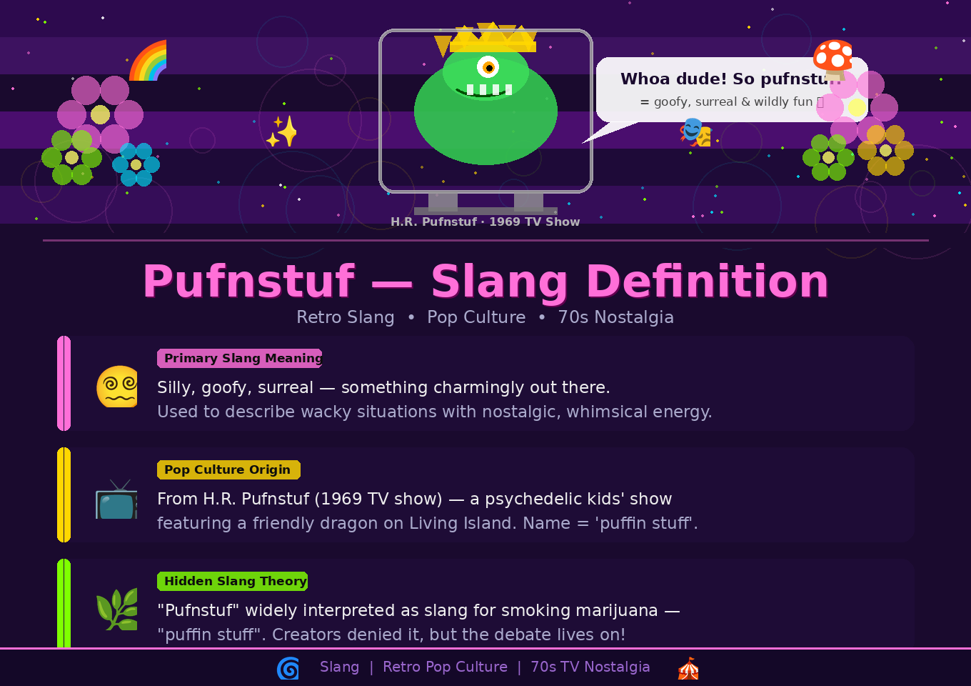 pufnstuf definition slang